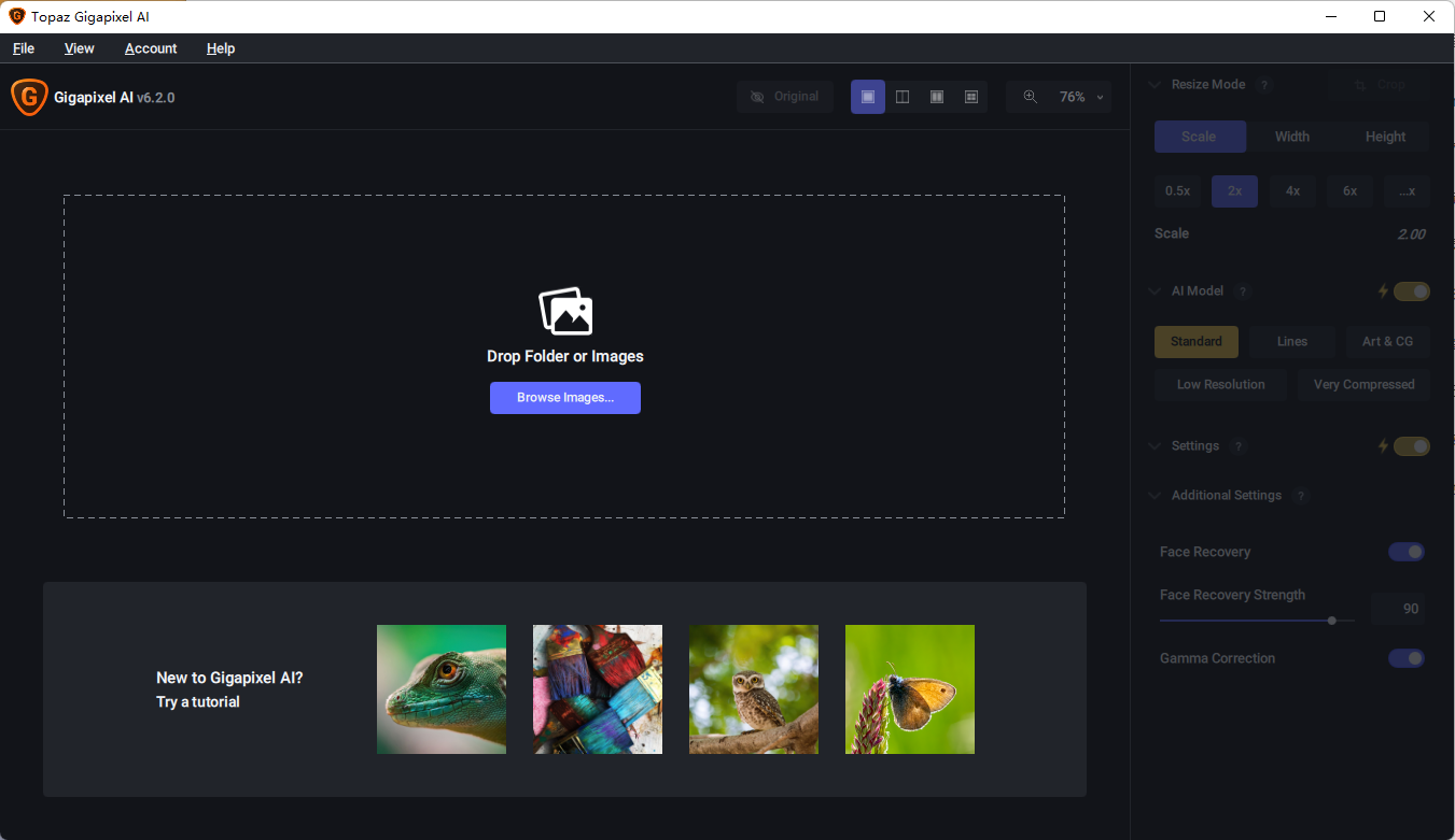 图片无损放大Topaz Gigapixel AI--第6张图片 图片无损放大Topaz Gigapixel AI--第6张图片